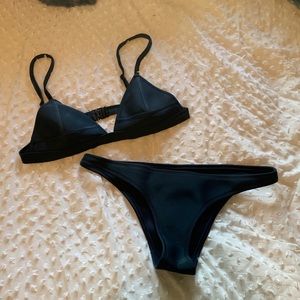 Triangl Navy Blue Bikini